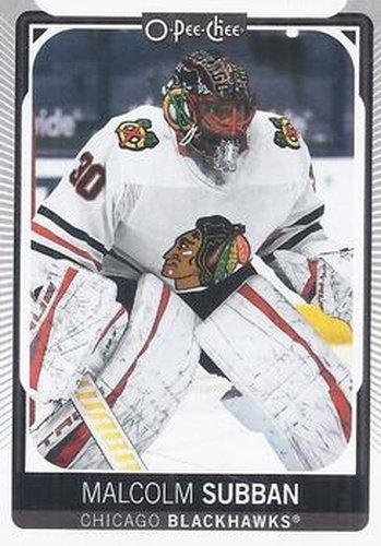 #326 Malcolm Subban - Chicago Blackhawks - 2021-22 O-Pee-Chee Hockey
