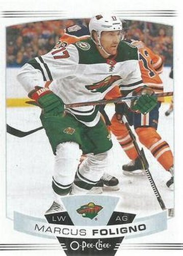 #326 Marcus Foligno - Minnesota Wild - 2019-20 O-Pee-Chee Hockey