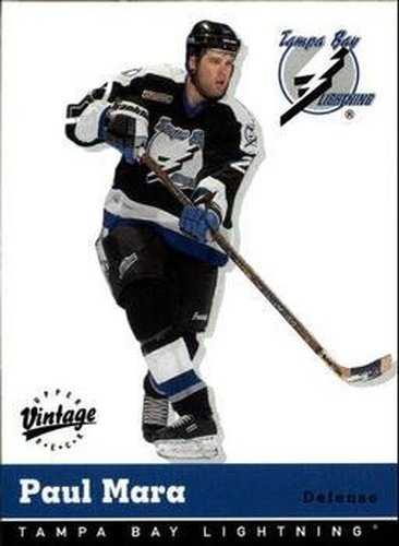 #326 Paul Mara - Tampa Bay Lightning - 2000-01 Upper Deck Vintage Hockey