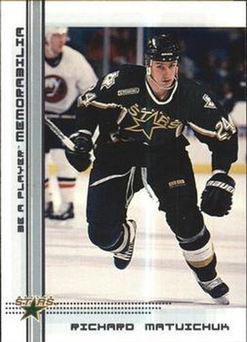 #326 Richard Matvichuk - Dallas Stars - 2000-01 Be a Player Memorabilia Hockey