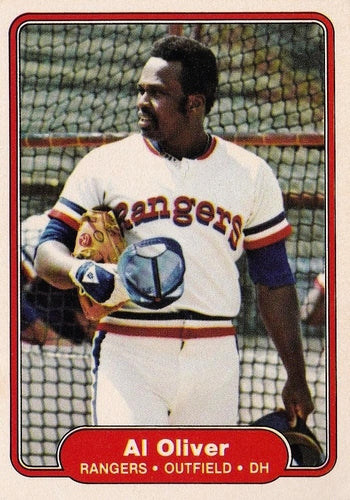 #326 Al Oliver - Texas Rangers - 1982 Fleer Baseball