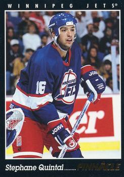 #326 Stephane Quintal - Winnipeg Jets - 1993-94 Pinnacle Hockey