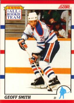 #326 Geoff Smith - Edmonton Oilers - 1990-91 Score Canadian Hockey