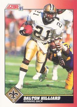 #138 Dalton Hilliard - New Orleans Saints - 1991 Score Football