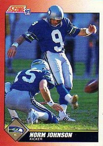 #146 Norm Johnson - Seattle Seahawks - 1991 Score Football