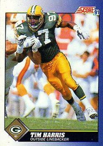 #30 Tim Harris - Green Bay Packers - 1991 Score Football