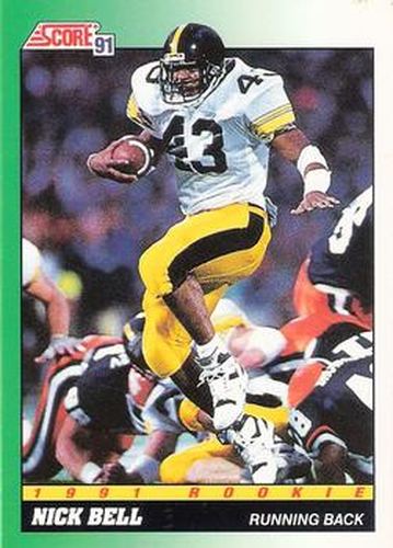 #311 Nick Bell - Iowa Hawkeyes - 1991 Score Football
