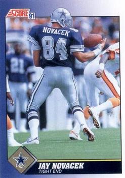 #31 Jay Novacek - Dallas Cowboys - 1991 Score Football