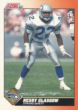 #401 Nesby Glasgow - Seattle Seahawks - 1991 Score Football