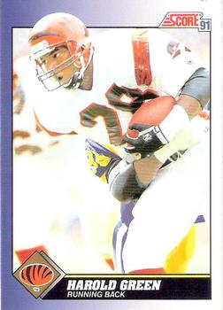 #40 Harold Green - Cincinnati Bengals - 1991 Score Football