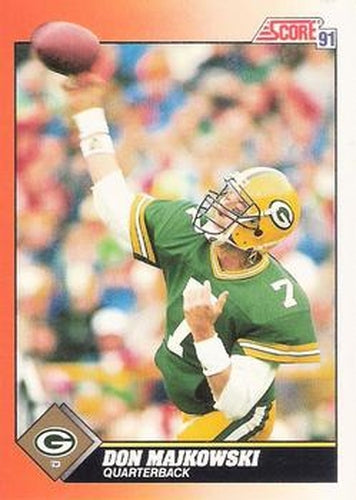 #419 Don Majkowski - Green Bay Packers - 1991 Score Football