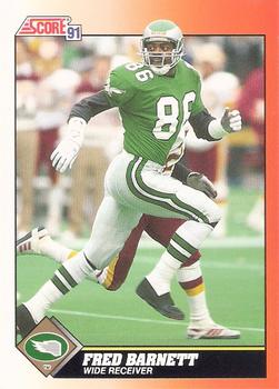 #429 Fred Barnett - Philadelphia Eagles - 1991 Score Football