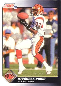 #476 Mitchell Price - Cincinnati Bengals - 1991 Score Football