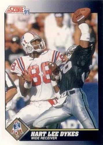 #512 Hart Lee Dykes - New England Patriots - 1991 Score Football