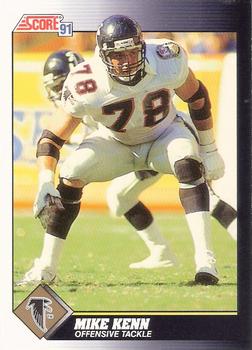 #552 Mike Kenn - Atlanta Falcons - 1991 Score Football