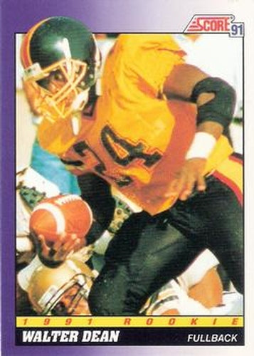 #567 Walter Dean - Grambling State Tigers / Green Bay Packers - 1991 Score Football