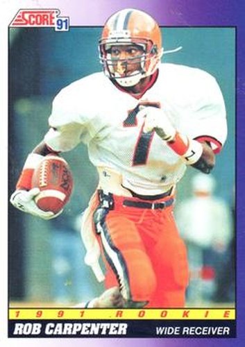 #570 Rob Carpenter - Syracuse Orangemen / Cincinnati Bengals - 1991 Score Football