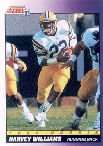 #588 Harvey Williams - LSU Tigers / Kansas City Chiefs - 1991 Score Football