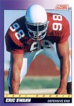#596 Eric Swann - Phoenix Cardinals - 1991 Score Football