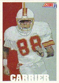 #626 Mark Carrier - Tampa Bay Buccaneers - 1991 Score Football