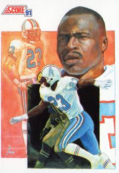 #669 Richard Johnson - Houston Oilers - 1991 Score Football