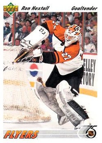 #327 Ron Hextall - Philadelphia Flyers - 1991-92 Upper Deck Hockey