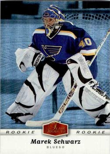 #327 Marek Schwarz - St. Louis Blues - 2006-07 Flair Showcase Hockey