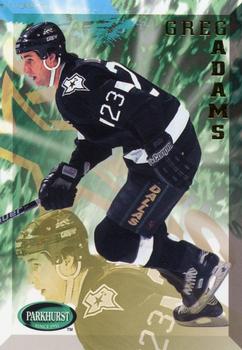 #327 Greg Adams - Dallas Stars - 1995-96 Parkhurst International Hockey
