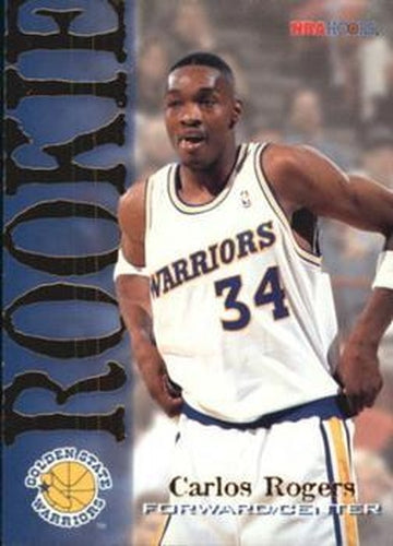 #327 Carlos Rogers - Golden State Warriors - 1994-95 Hoops Basketball