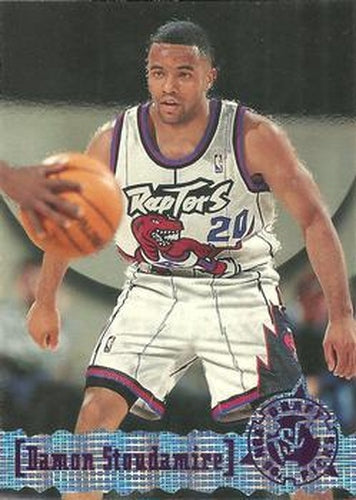 #327 Damon Stoudamire - Toronto Raptors - 1995-96 Stadium Club Basketball