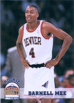 #327 Darnell Mee - Denver Nuggets - 1993-94 Hoops Basketball