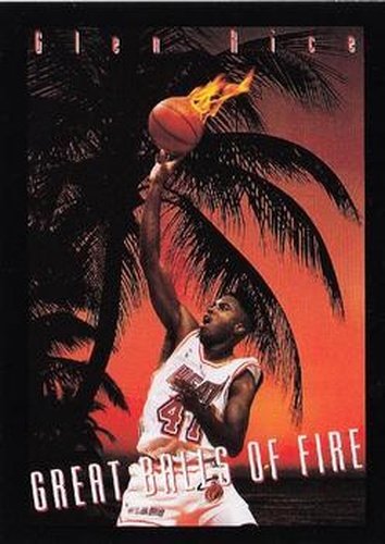 #327 Glen Rice - Miami Heat - 1993-94 SkyBox Premium Basketball