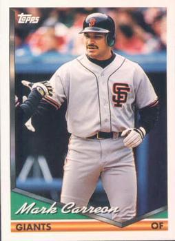 #327 Markrreon - San Francisco Giants - 1994 Topps Baseball