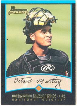 #327 Octavio Martinez - Baltimore Orioles - 2001 Bowman Baseball