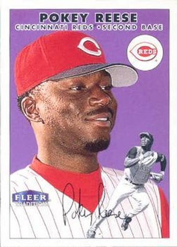 #327 Pokey Reese - Cincinnati Reds - 2000 Fleer Tradition Baseball