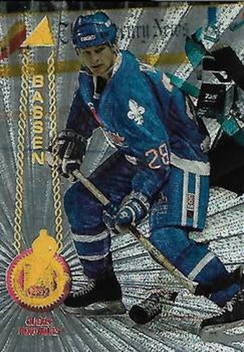 #327 Bob Bassen - Quebec Nordiques - 1994-95 Pinnacle Hockey - Rink Collection