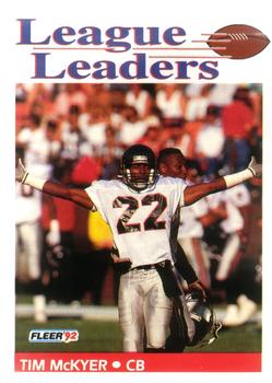 #464 Tim McKyer - Atlanta Falcons - 1992 Fleer Football