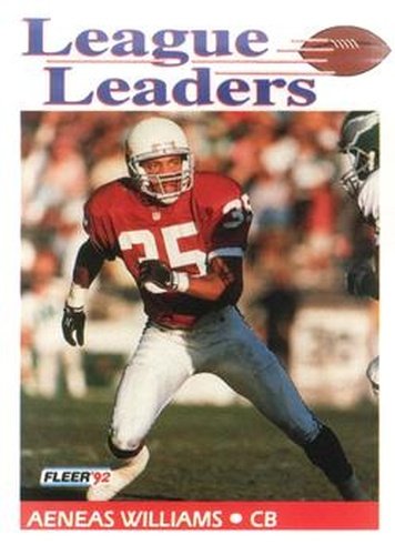 #465 Aeneas Williams - Phoenix Cardinals - 1992 Fleer Football