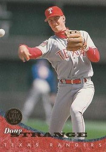 #328 Doug Strange - Texas Rangers - 1994 Leaf Baseball