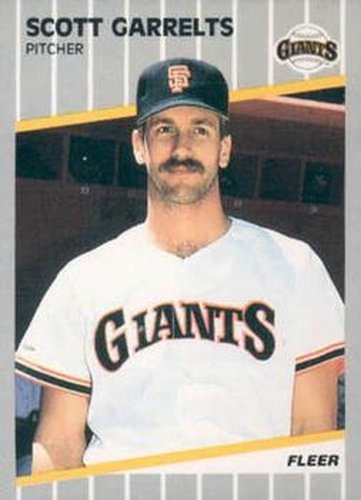 #328 Scott Garrelts - San Francisco Giants - 1989 Fleer Baseball