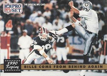 #328 Steve Tasker - Buffalo Bills - 1991 Pro Set Football