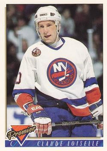 #328 Claude Loiselle - New York Islanders - 1993-94 Topps Premier Hockey