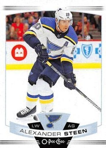 #328 Alexander Steen - St. Louis Blues - 2019-20 O-Pee-Chee Hockey
