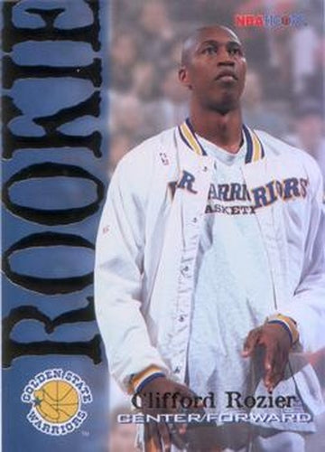#328 Clifford Rozier - Golden State Warriors - 1994-95 Hoops Basketball