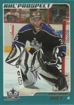 #328 Cristobal Huet - Los Angeles Kings - 2003-04 O-Pee-Chee Hockey