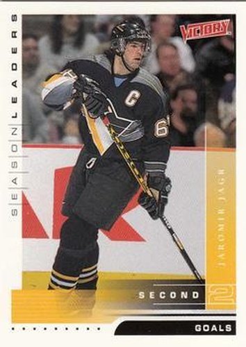 #328 Jaromir Jagr - Pittsburgh Penguins - 1999-00 Upper Deck Victory Hockey