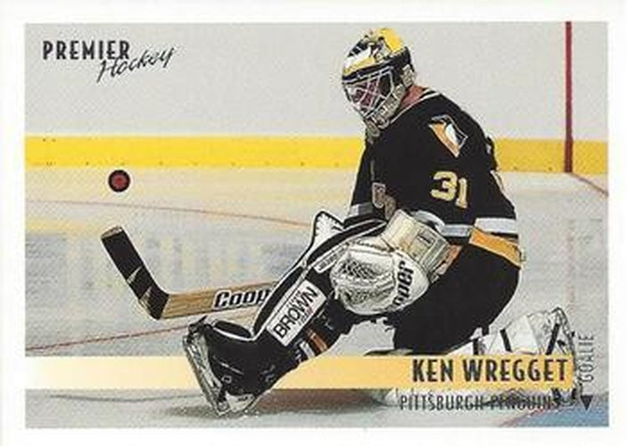 #328 Ken Wregget - Pittsburgh Penguins - 1994-95 Topps Premier Hockey