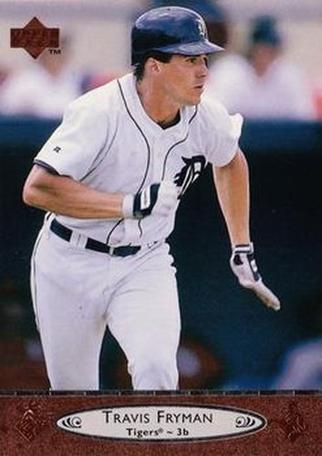 #328 Travis Fryman - Detroit Tigers - 1996 Upper Deck Baseball