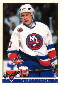 #328 Claude Loiselle - New York Islanders - 1993-94 O-Pee-Chee Premier Hockey