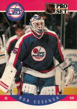 #328 Bob Essensa - Winnipeg Jets - 1990-91 Pro Set Hockey